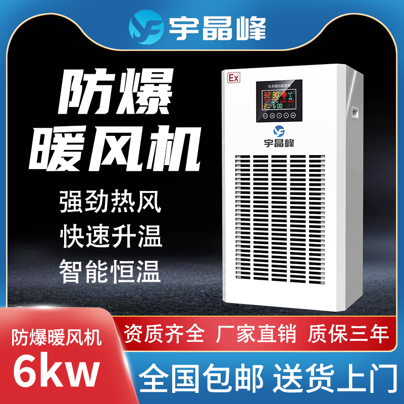 PTC防爆暖风机6kw - - 220v